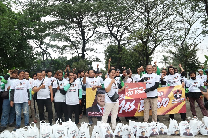 Deklarasi Prabowo Sebagai Presiden 2024 Diadakan oleh Relawan Mas Bowo dengan Berbagai Kegiatan Sosial di 3 Provinsi.
