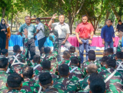 Kunjungan Komandan Korps Marinir Ke Sarang Petarung di Gedangan