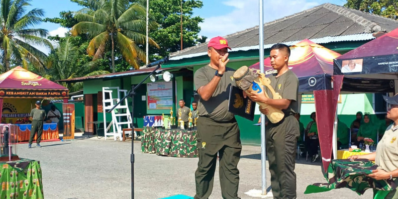 Open Turnamen Bola Voli Dandim Cup II Dibuka Secara Resmi oleh Dandim 1708/BN Bersama 19 Tim Putra dan 6 Tim Putri