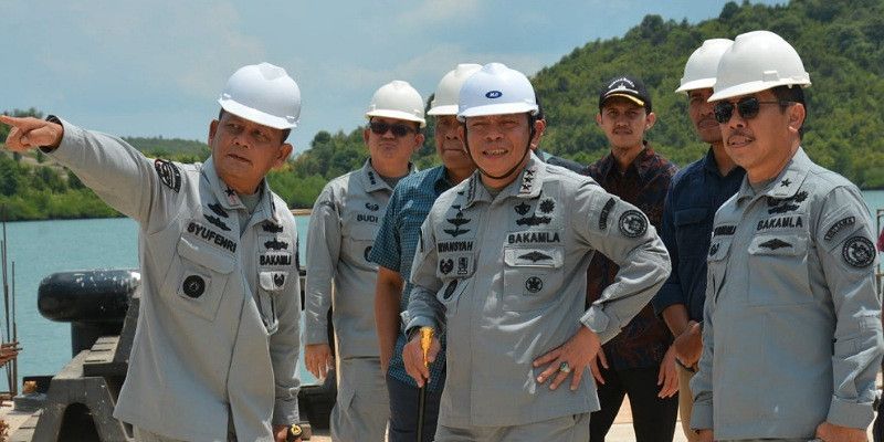 Tinjauan dari Kepala Bakamla RI terhadap Kesiapan Unsur dan Personel di Zona Barat Bakamla RI