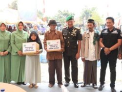 Korem 052/Wijayakrama Memperingati HUT ke-25 dengan Membagikan Air Bersih dan Paket Sembako