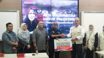 Penyaluran Bantuan Kemanusiaan Palestina oleh Insan Bakrie