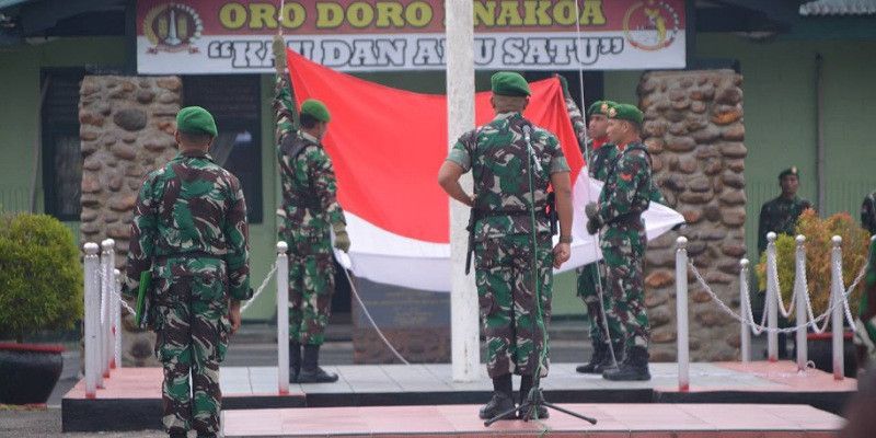 Upacara Peringatan Hari Sumpah Pemuda Ke-95 Tahun 2023 Digelar oleh Kodim 1710/Mimika