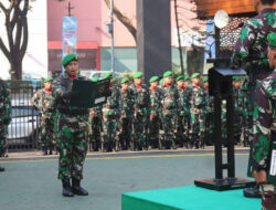 Korem 052/Wijayakarma Melakukan Upacara Peringatan Sumpah Pemuda