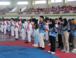 Pertandingan Taekwondo Danrem Cup 2023 Ditutup oleh Danrem 052/Wijayakrama