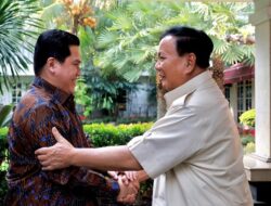 Menteri BUMN Erick Thohir Menanggapi Potensi Dirinya sebagai Calon Wakil Presiden Prabowo Subianto Setelah PAN Bergabung dengan KKIR
