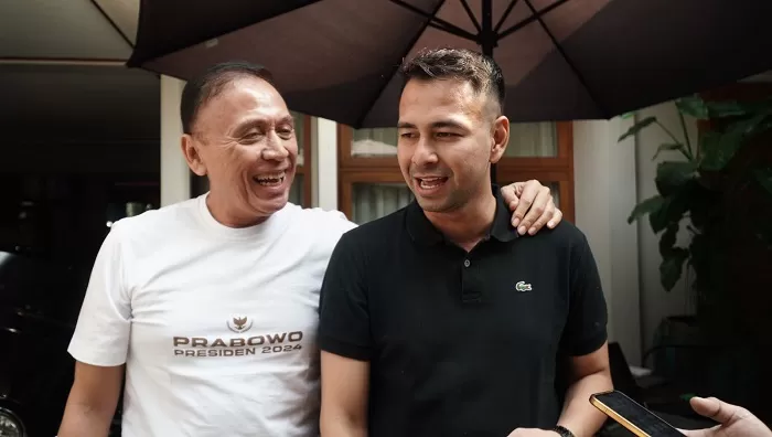 Raffi Ahmad Merujuk Iwan Bule, Akrab dengan Prabowo: Saya Patuhi Pendapatnya
