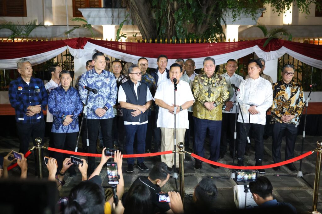 Prabowo Menyatakan Bahwa Koalisi Indonesia Maju Telah Membentuk Tim yang Begitu Solid