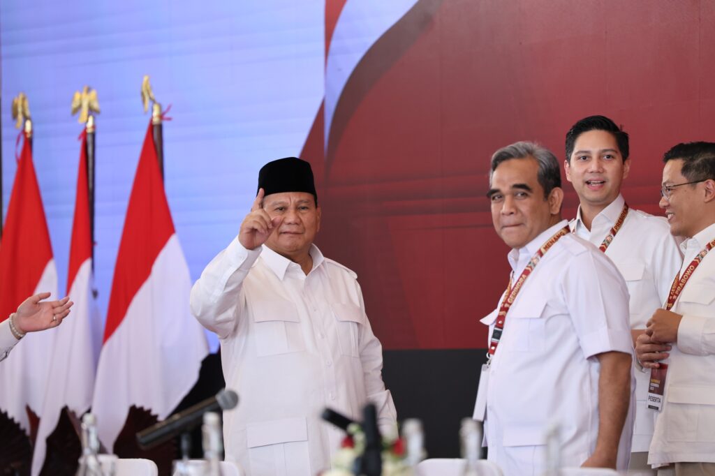 Prabowo Mengungkapkan Pentingnya Demokrasi yang Harmonis dalam Rapimnas Gerindra