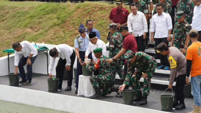 Gerakan Nasional Ketahanan Pangan TNI Dilaksanakan di 385 Lokasi di Seluruh Indonesia