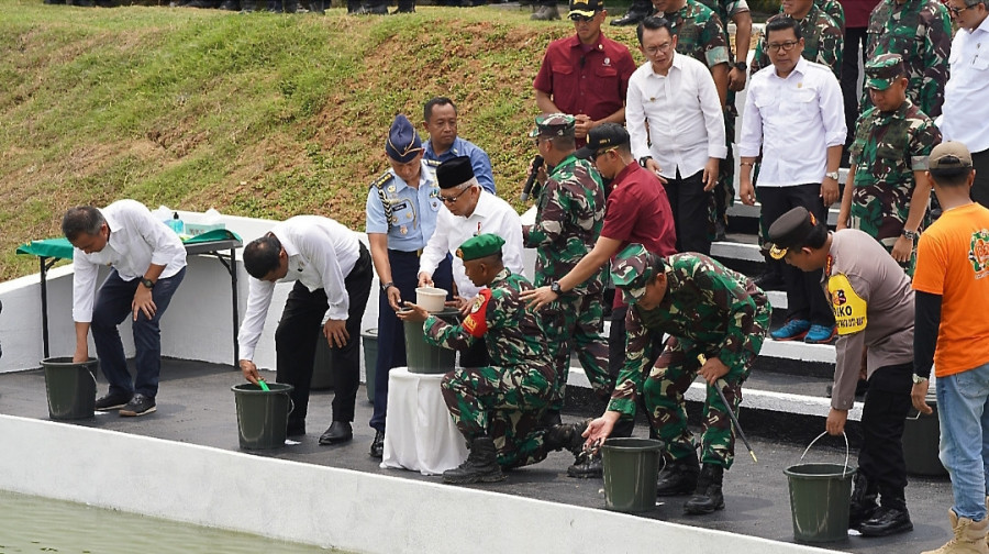 Gerakan Nasional Ketahanan Pangan TNI Dilaksanakan di 385 Lokasi di Seluruh Indonesia