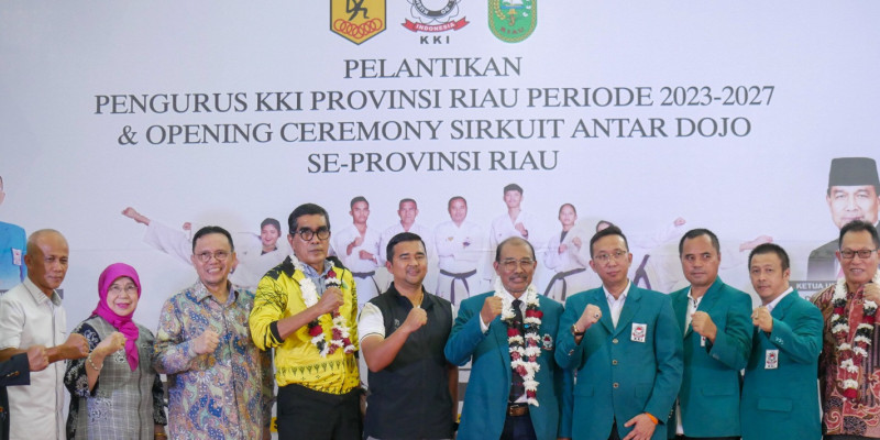 Nono Sampono Resmi Memperkuat Pengurus KKI Provinsi Riau