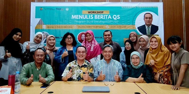 Program Studi Sosiologi USU Membangun Jaringan Global Melalui Workshop QS News