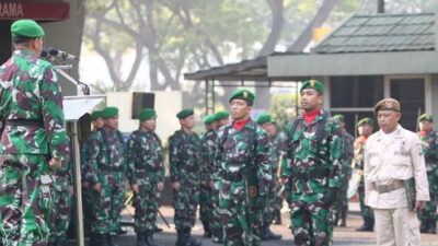 Korem 052/Wijayakrama Melaksanakan Upacara 17-an pada Bulan November