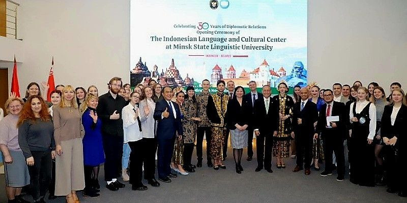 Pusat Bahasa dan Budaya Indonesia Berada di Universitas Bahasa Negara Minsk, Belarus