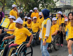 Berpartisipasi dalam Car Free Day, Lions Indonesia Merayakan Ulang Tahun ke-54 dengan Berjalan Santai Bersama 1.000 Penyandang Disabilitas