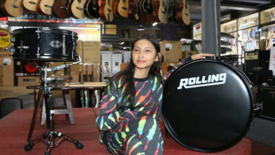 Dica Melo, Drummer Muda, Ditetapkan sebagai Brand Ambassador untuk Drum Rolling