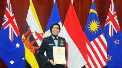 Mayor PNB Fariana Dewi Djakaria Putri Lulus Pendidikan Militer Kepemimpinan Tertinggi di Singapura