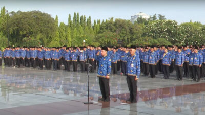 2.000 ASN Memperingati HUT Korpri ke-52 dengan Ziarah ke Taman Makam Pahlawan Kalibata