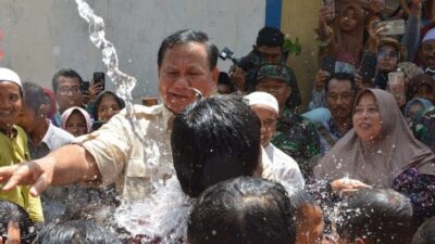 Menteri Pertahanan Prabowo Hadiri Peresmian 12 Sumber Air di Pamekasan Madura, Jawa Timur