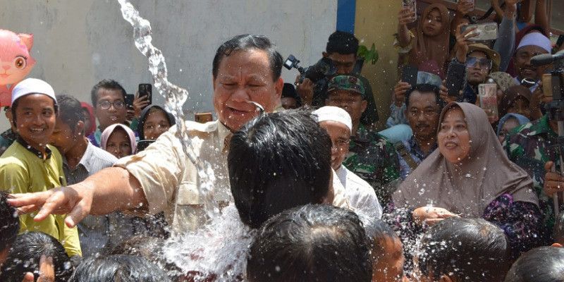 Menteri Pertahanan Prabowo Hadiri Peresmian 12 Sumber Air di Pamekasan Madura, Jawa Timur