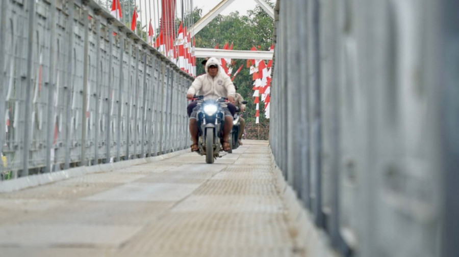 Peningkatan Konektivitas Antar Desa di Subang dan Indramayu dengan Jembatan Gantung Baleraja