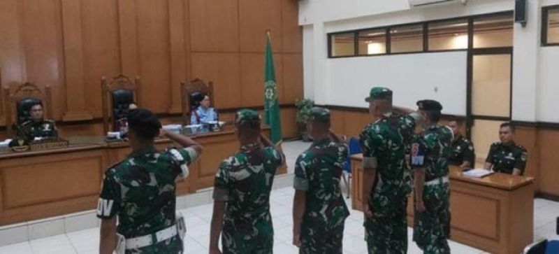 Imam Masykur, Riswandi dan Rekan-rekan Mereka Dituntut Hukuman Mati dan Dipecat dari TNI karena Pembunuhan