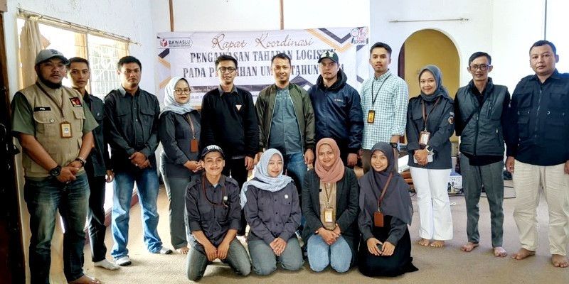 Panitia Pengawas Kecamatan Kertasari Siap Mengatasi Potensi Masalah Distribusi Logistik Pemilu 2024