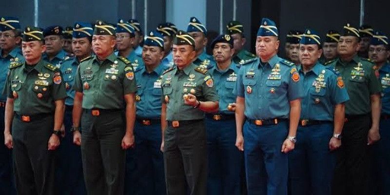 49 Perwira Tinggi TNI yang Dirotasi dan Dimutasi Telah Terdaftar