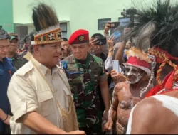 Prabowo Subianto Berikan Sumbangan Rp 5 Miliar untuk Masyarakat Kamoro di Mimika