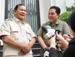 Dukung Prabowo Subianto dan Erick Thohir dalam Makan Bersama: Terima Kasih, Saya Akan Memberikan Dukungan pada Pak Prabowo