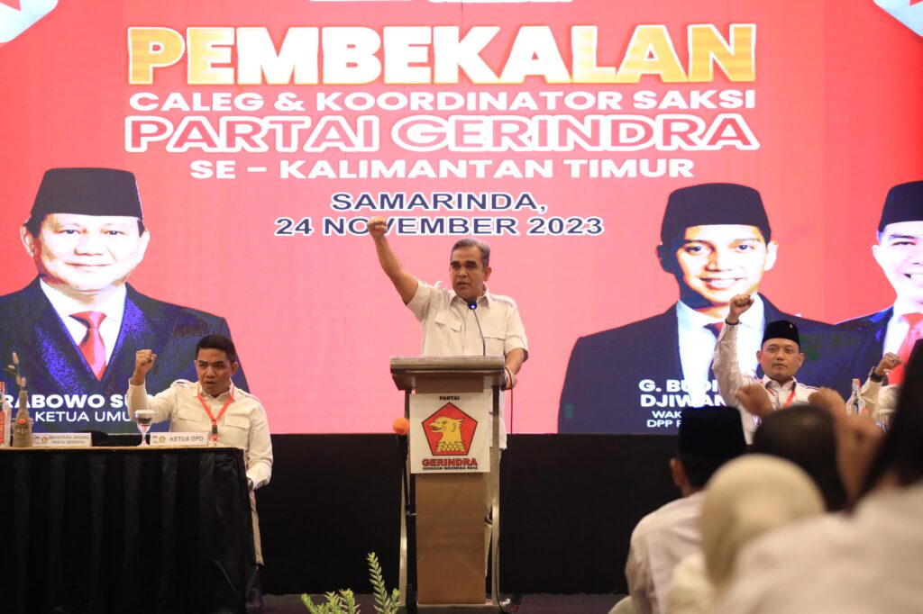 Gerindra Kaltim Berusaha Memenangkan Prabowo-Gibran dengan Presentase 65 Persen