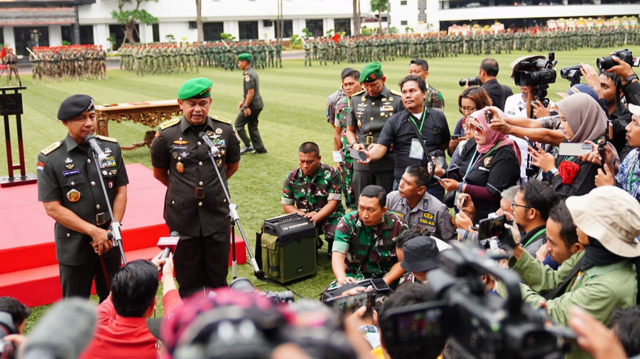 Panglima TNI Mengusulkan Kenaikan Tunjangan Makan Bagi Prajurit TNI