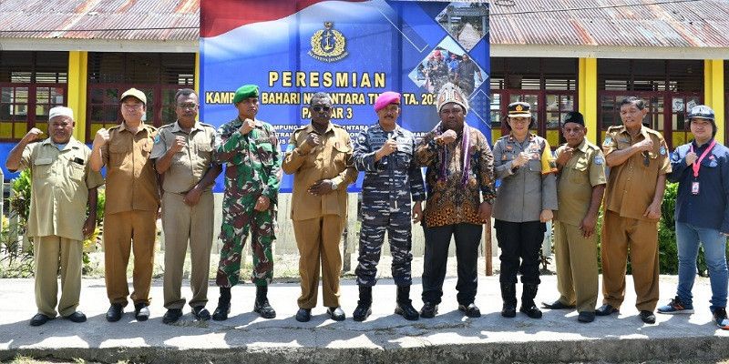 Resmi Diresmikan oleh Komandan Pasmar 3: Kampung Bahari Nusantara Pasmar 3