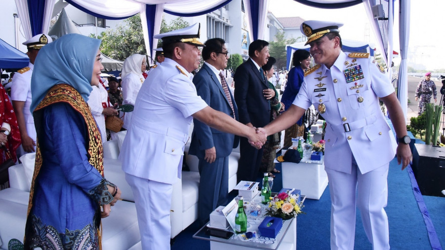 Kehadiran Bakamla RI Semarakkan Peringatan Hari Armada Republik Indonesia