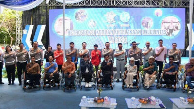 Perkumpulan Penyandang Disabilitas Mengucapkan Terima Kasih kepada Korlantas Polri dan Jasa Raharja