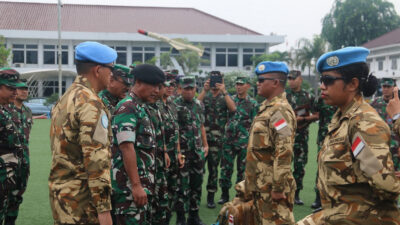 Kunjungan Komandan PMPP ke Jakarta untuk Tinjau Kesiapan Satgas MTF XXVIII-O/Unifil