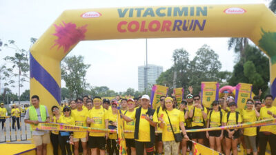 Lebih dari 1000 Peserta Berpartisipasi dalam Vitacimin Color Run 2023