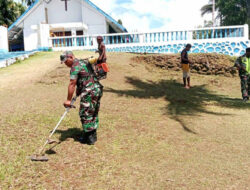 Realizing Unity, Babinsa’s Service Collaboration with Congregation of Wardo Sup Church