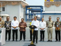 Presiden Jokowi Meresmikan Stasiun Pompa Ancol Sentiong untuk Mengurangi Risiko Banjir di Jakarta Utara