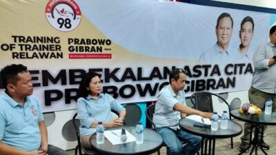 Persaudaraan 98 Terpilih Sebagai Markas Besar Relawan Prabowo-Gibran di DKI Jakarta