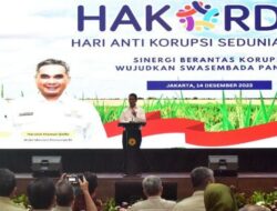 Mentan Amran Minta Pegawai Melakukan Peringatan Hakordia 2023 dan Memberantas Korupsi dari Akarnya