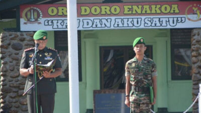 Dandim 1710/Mimika Memimpin Upacara Peringatan Hari Juang ke 78 TNI AD