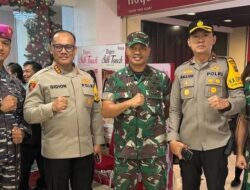 Pengamanan Natal 2023 dan Tahun Baru 2024 di Jakarta Ditinjau Langsung oleh Danyonmarhanlan lII