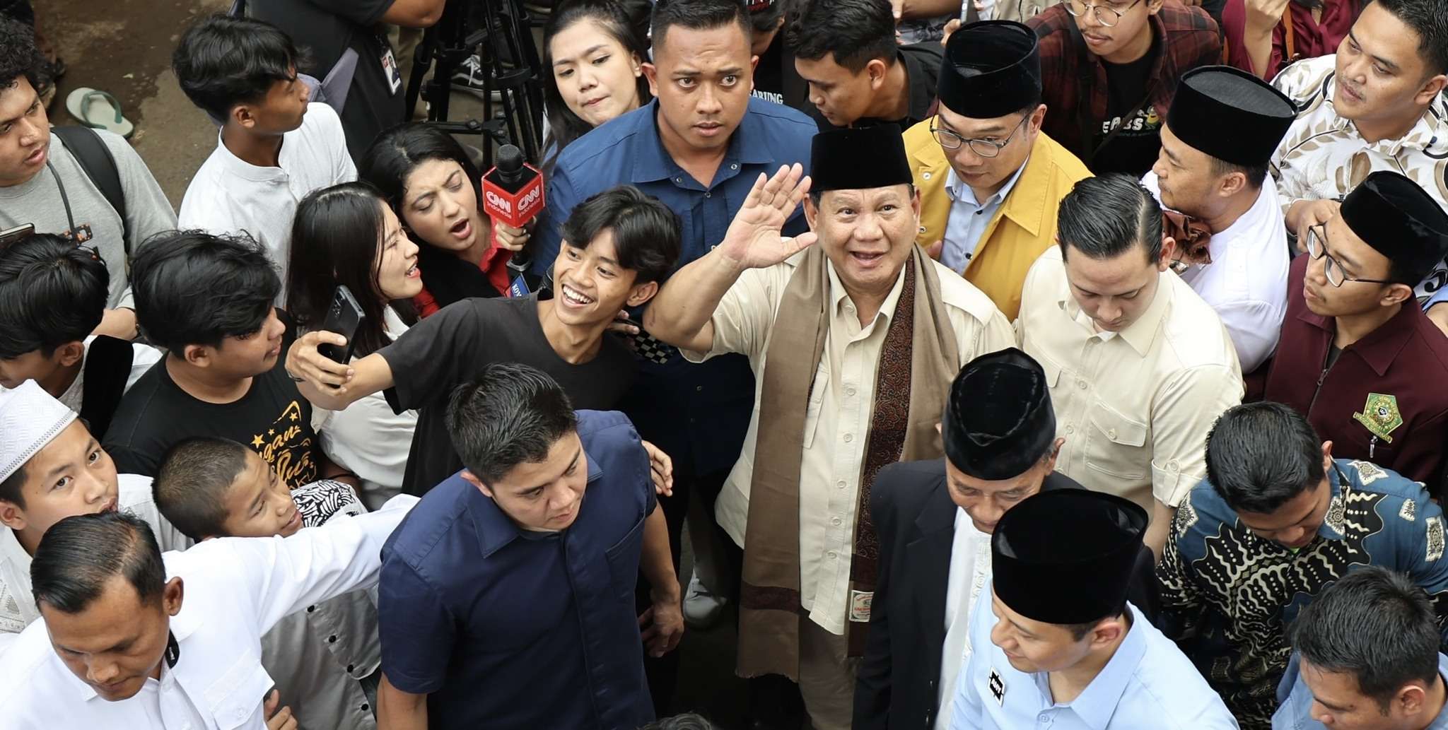 Kiai se-Banten Memberi Dukungan Kuat pada Prabowo Subianto