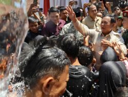 Prabowo Resmikan Sumber Air Bersih