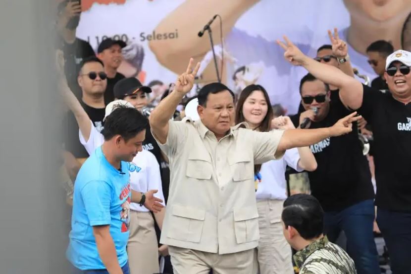 Prabowo Bergembira Hadiri Masak Besar Chef Bobon x Kopra