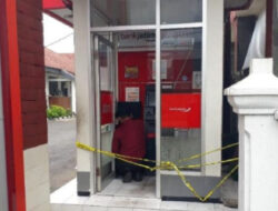 CCTV Dirusak, Mesin ATM di Kota Kediri Dibobol oleh Pelaku