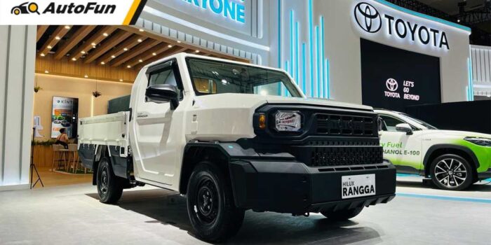 Sorotan Rinci Toyota Hilux Rangga 2024 Diesel MT di IIMS 2024