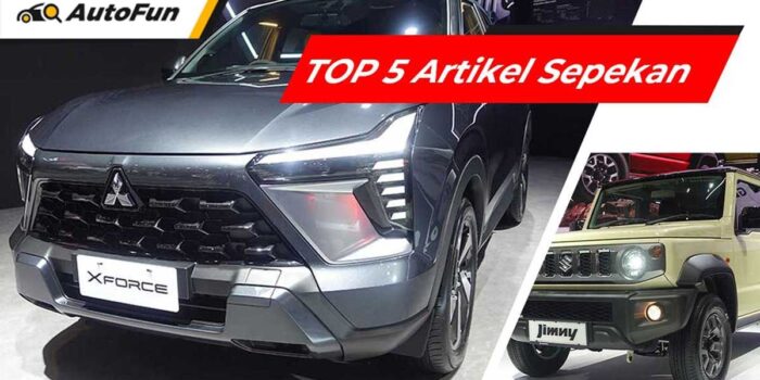 Top 5 Artikel Autofun Minggu Ini: Tanggapan Pemilik Mitsubishi Xforce dan Kisaran Harga Suzuki Jimny 5 Pintu yang Mendapat Sorotan